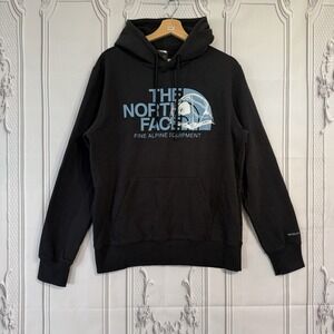 THE NORTH FACE PLAY HOODIE MEN'S Sz Medium TNF BLACK FINE ALPINE EQUIPMENT